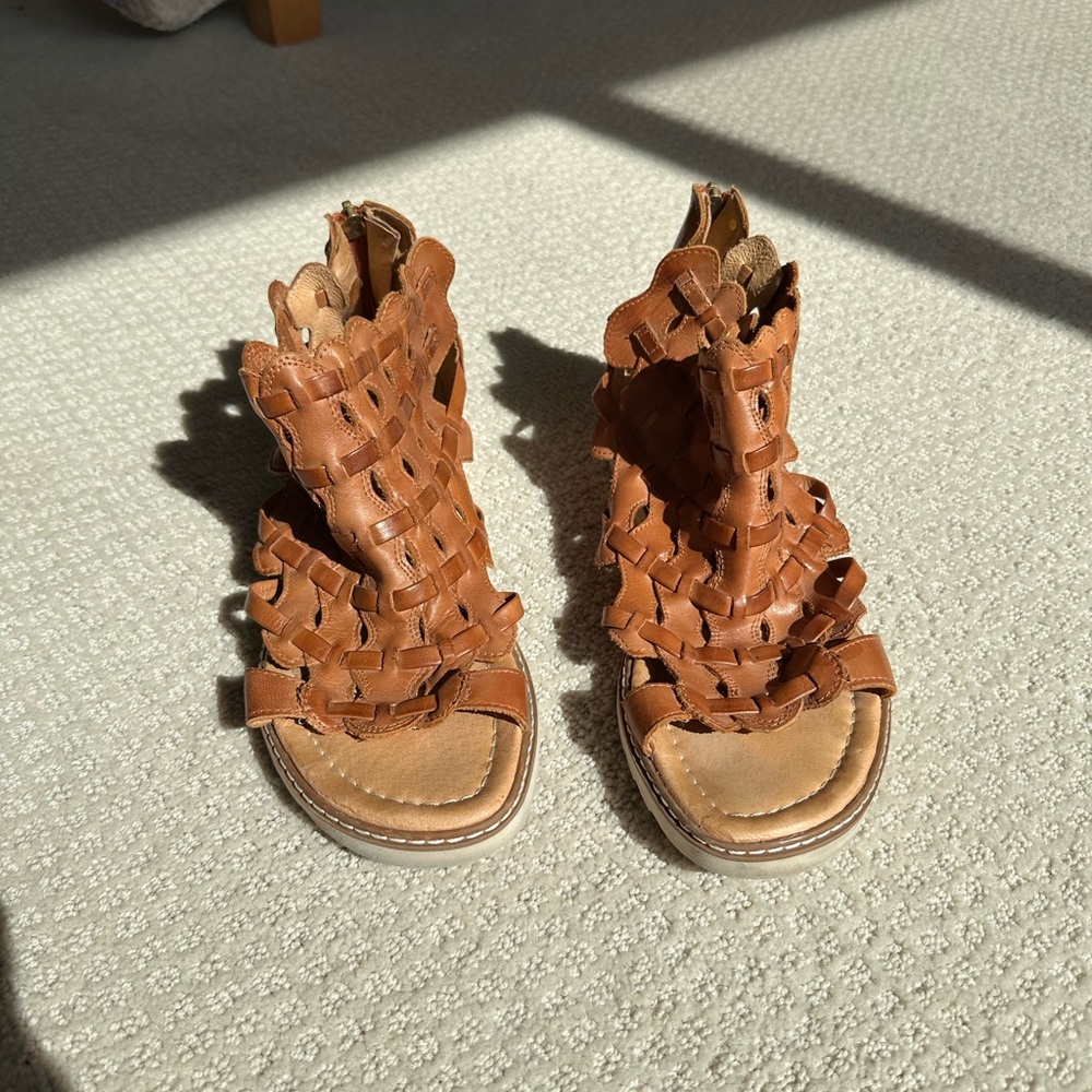 PIKOLINOS Brown Woven Sandals